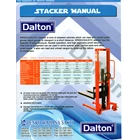 HAND STACKER PALLET MANUAL DALTON CAP 1-2 TON BERGARANSI GRATIS KIRIM 4
